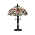 thumbnail image 2 of RADIANCE Goods Tiffany-Style 2 Light Victorian Table Lamp 18" Shade, 2 of 3