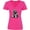 Hot Pink, variant on Inktastic Curious Schnauzer Women's V-Neck T-Shirt