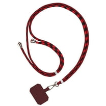 Zznnkj Universal Cell Phone Lanyard Around The Neck, Crossbody Adjustable Nylon Phone Lanyard Patch with Neck Strap for Most Smartphones(Bright Color Series)
