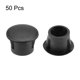 thumbnail image 2 of Tapones para agujeros de plástico negro Unique Bargains 19 mm, sujetadores de tubo de bloqueo a presión, tapones de panel tipo flush 50Pcs negro 8mm(5/16-pulgadas) 50, 2 of 3