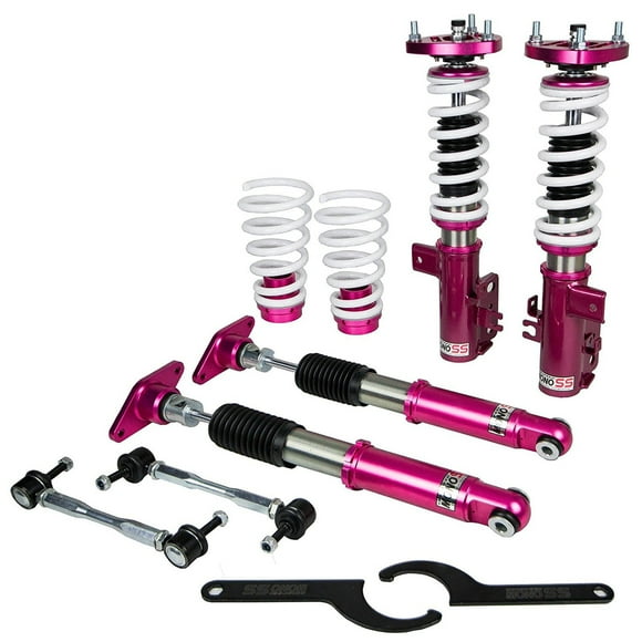 Godspeed (MSS0690) Mazda Mazda3 14-15 (BM) MonoSS Coilover Suspension Mono-ss Coilover Suspension 16 Levels of Dampening +Mono-tube Shock Design