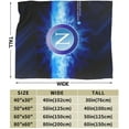 thumbnail image 3 of Stemma Napoli Calcio 2017 Fleece Blanket, Very Soft Microfiber Flannel Blanket for Couch Warm and Cozy for All Seasons, 3 of 6