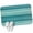 Teal, variant on Runner Rug 2.62'x6.56', Teal Turquoise Aqua Ombre Non Slip Backing Floor Mats Soft Area Rugs, Absorbent Muddy Dirt Trapping Carpet for Entryway Hallway Bedroom Kitchen Contemporary Abstract Lines
