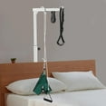 thumbnail image 3 of Trapeze Bar for Bed Mobility Aids, Hospital Stand Assist Lift for Elderly Standing Aid Helper (White), 3 of 9