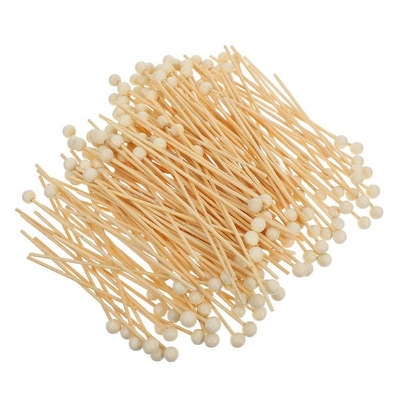 Raindrops White Wooden Stir Sticks with Tipped Ends, 200 Count - Coffee and Tea Stirrers for Hot and Cold Drinks