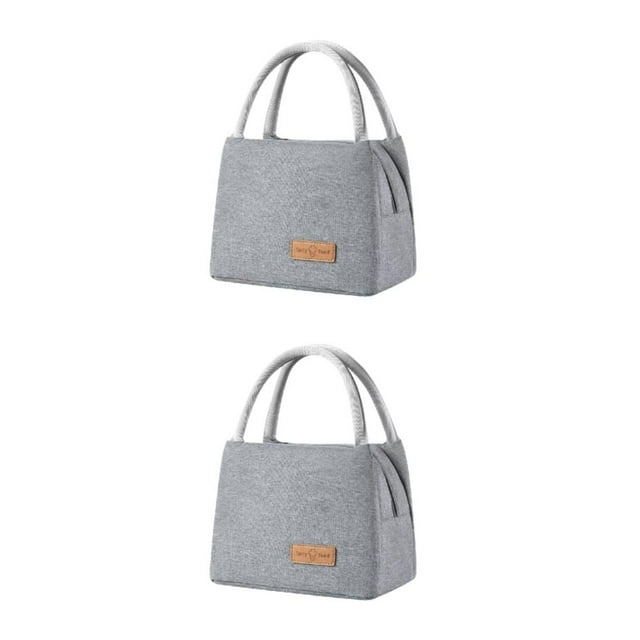 Ruiboury Multi-Purpose Thermal Companion For Picnics Large Capacity Picnic Bags Large+Grey 2Set