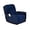 Blue, variant on Stretch Recliner Chair Covers, 4-Piece Recliner Slipcovers Velvet Lazyboy Recliner Cover Soft Reclining Chair Couch Cover Furniture Protector with Pocket (Dark Blue)