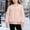 Pink, variant on Girls Stand Collar Quilted Jacket Bow Embroidery Coat Ruffle Pocket Long Sleeve Button Up Warm Outerwear Purple