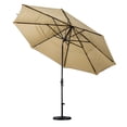 thumbnail image 4 of California Umbrella Parasol de Patio 11 Pieds en Lin Sésame, 4 of 4