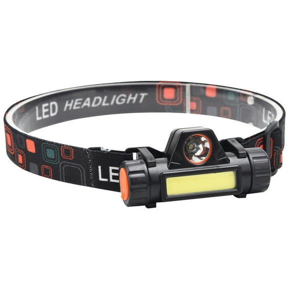 Amdohai Multi-function Head Lamp Dual Light Source Side Magnet Lamp Strap Head-mounted Lighting Outdoor Camping Emergency Light
