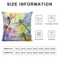 thumbnail image 5 of COMIO  Throw Pillow Covers Watercolor Painting Dragonfly Print Square Pillowcase for Home Decor Sofa Car Bedroom Pillow case, 5 of 5