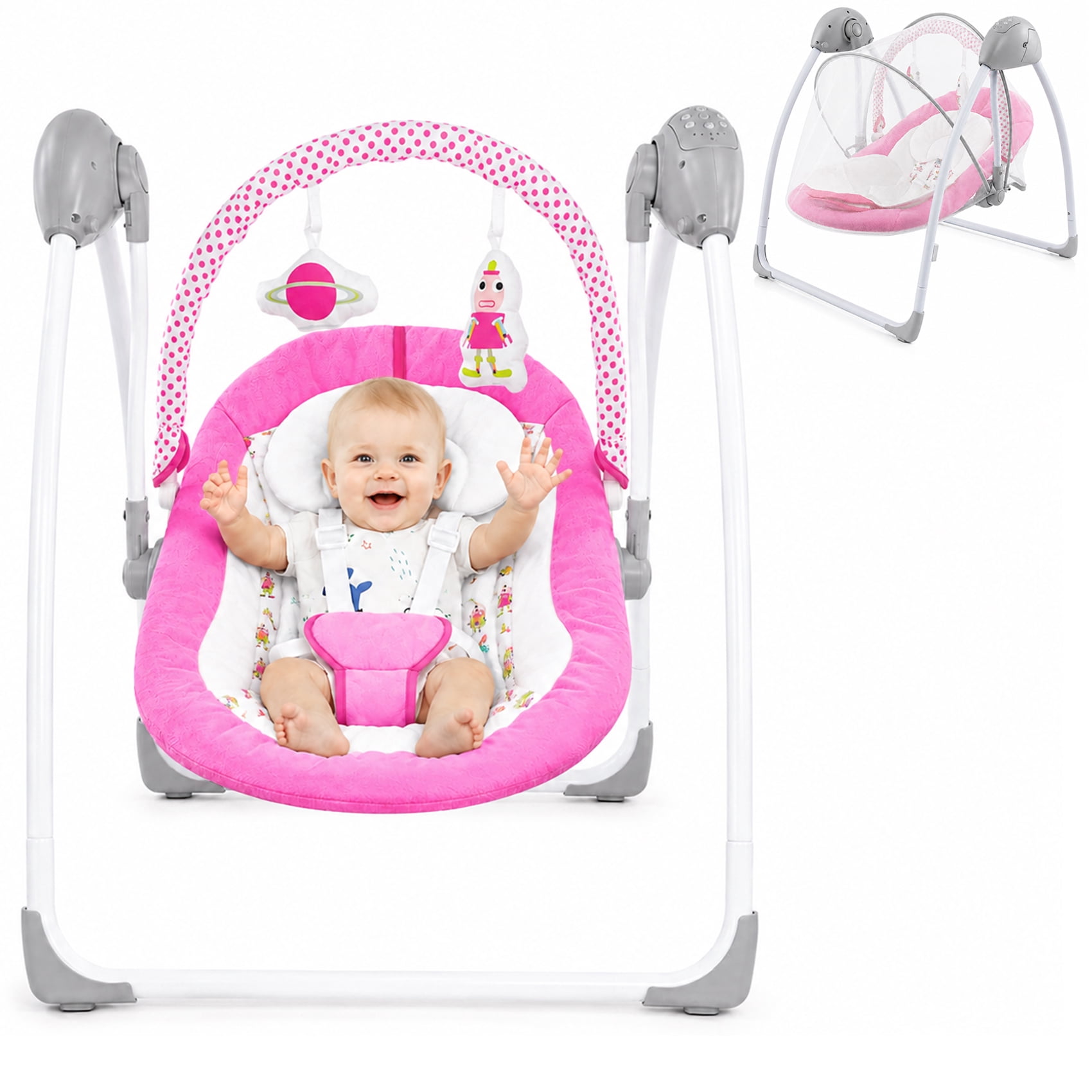 Disney Mickey Mouse 2-in-1 Outdoor Bucket Swing by Delta Children