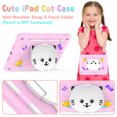 thumbnail image 6 of Kids Case for iPad 7th/8th/9th Generation 10.2 inch Shockproof Cover, 2 Layer Protection, with Built-in Stand & Shoulder Strap, 6 of 7