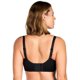 thumbnail image 4 of Sujetadores Minimizer HSIA bordados de cobertura total en negro 38D para mujer, 4 of 5