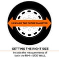 thumbnail image 5 of Classic Accessories Over Drive RV Wheel Covers, Wheels 27" - 30" Diameter, 8.75" Tire Width, Grey, 5 of 6