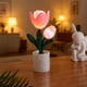 thumbnail image 5 of Rapeiae Building Blocks Tulips Roses and Night Lights Be Used As V-alentine's Day Gifts, 5 of 6