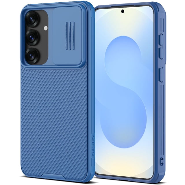 Funda para teléfono Nillkin Galaxy S25 de 6.2 pulgadas, azul, a prueba de golpes