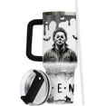 thumbnail image 2 of Halloween Gifts for Women Men Boys Girls, Black Spooky Boo Tumbler 40 Oz With Handle and Straw, Cute Halloween Ghost Stainless Steel Vacuum Insulated Cup, Funny Halloween Decorations Gifts, 2 of 6