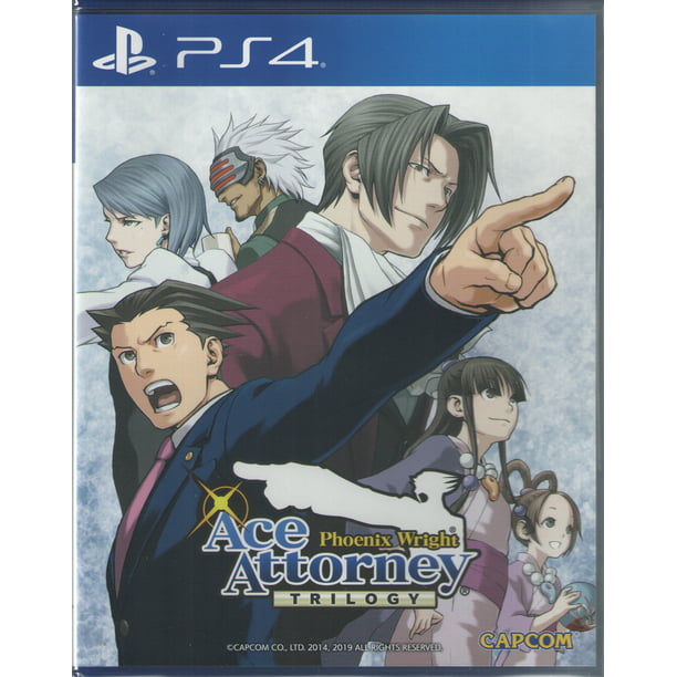 Født frill om forladelse PS4 Phoenix Wright Ace Attorney Trilogy - Playstation 4 - Walmart.com
