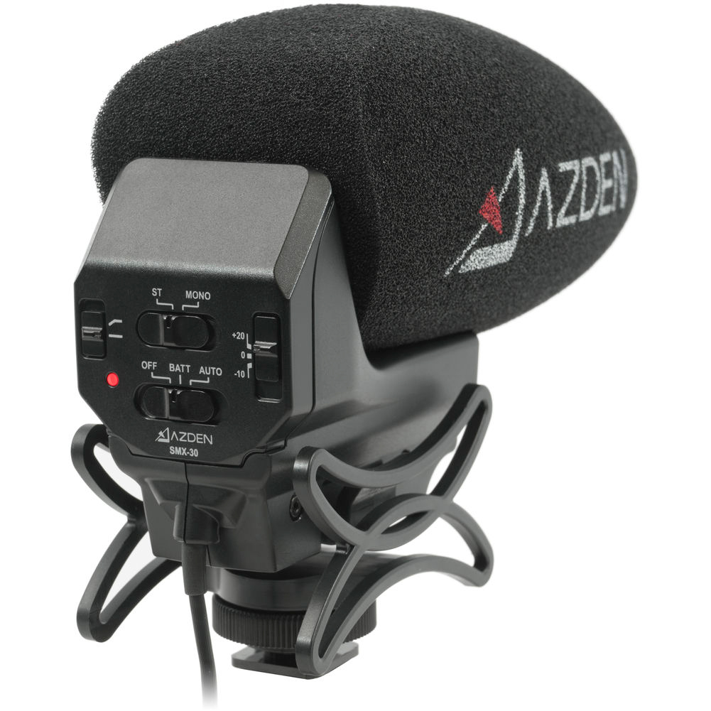 Azden SMX-30 Stereo/Mono Switchable Microphone.