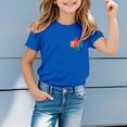 thumbnail image 2 of ibiyuan Toddlers Autism Awareness Shirt Girls Boys Autism Puzzle Piece Tshirt Kids Tee Tops Clothes,Blue, 2 of 7
