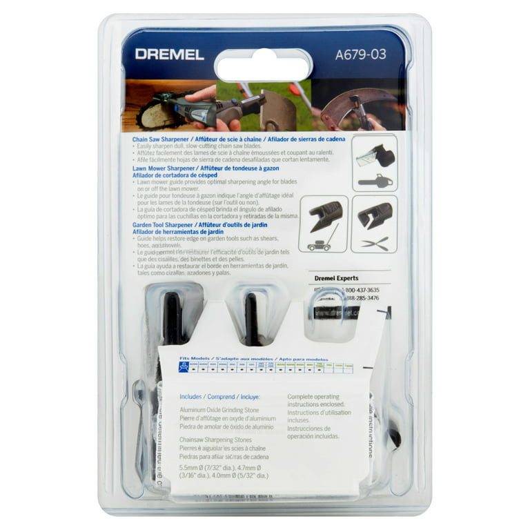 Dremel A679 Lawn Mower, Garden Tool & Chain Saw Sharpening Kit