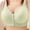 🔥 Green, variant on Plus sizw Front Closure Bras for Women Plus Size Plus Size Push up Bras for Women Comfortable Sostenes Para Mujer Sin Varillas Breathable Front-Closure Textured Seamless Wireless Sports Bra Thin