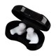 thumbnail image 4 of Tapones Para Los Oídos Para Natación, Auriculares Reutilizables Para Dormir, Para Bañarse Bajo El Agua, Ducha, Color Blanco, 4 of 8