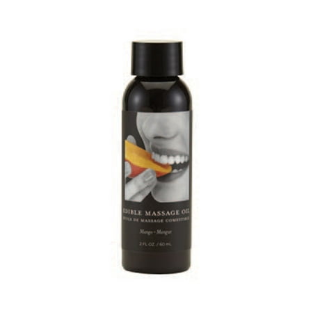 Earthly Body Edible Massage Oil - Mango - 2 oz
