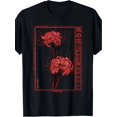 thumbnail image 2 of Spider Lily Soft Grunge Anime Aesthetic Flower T-Shirt - 220g - For Anime & Grunge Lovers - Casual Wear - Perfect Gift for Fans, 2 of 7