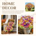 thumbnail image 5 of 24 Bundles Faux Ferns Artificial Flowers for Outdoors Realistic Fake Plants Spring Summer Decor for Home Garden Patio Front Porch Outside Decoration, 5 of 5
