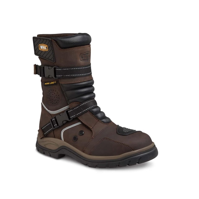 Botas biker Workland 2.0 Café chocolate 25 para mujer motociclista