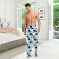 thumbnail image 3 of PRIYAL Mens Pajama Pants Pajama Bottoms for Men Sleep Pants Separate Lounge PJ Pants, 3 of 11