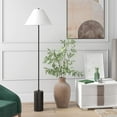 thumbnail image 2 of Henn&Hart 64" Silver Floor Lamp, 2 of 5