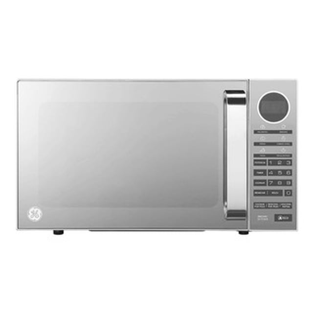 HORNO MICROONDAS 1.4P3 MANIJA ACABADO ESPEJO PLATA GE General Electric MGE14SEJG/