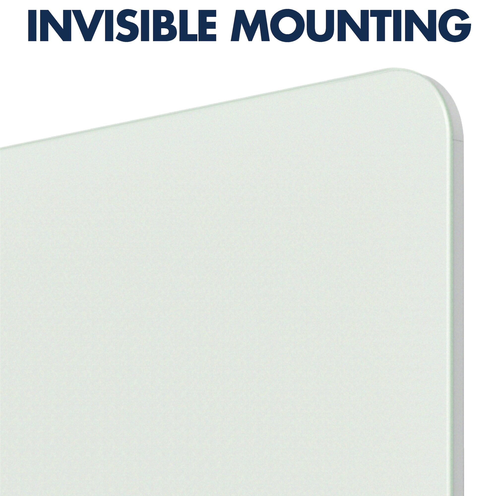Quartet® Horizon™ Glass Magnetic Unframed Dry-Erase Whiteboard, 28" x 50", White