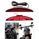 thumbnail image 3 of Red Led Brake Tail Light For Bike Motocycle Touring Sportster Xl 883 1200 Cafe Racer Rear Fender Edge Taillight, 3 of 5