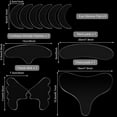 thumbnail image 5 of Visland 1 Ensemble Patch Anti-Rides Visage Doux Transparent Sans Traces Coussinet de Poitrine Invisible Prévention des Ridules de la Peau Réutilisable Yeux Cou Front Patch Anti-Rides Soins de la Peau, 5 of 5