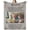 Design3, variant on Custom Memorial Blanket for Loss of Loved One - A Letter from Heanven Sympathy Blanket Loss of Dad Mom Husband Wife Friend in Loving Memory Blanket Personalized Blankets
