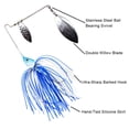thumbnail image 3 of Señuelo de pesca, kits de cebos giratorios de plantilla de metal duro Swimbait para lubina, trucha, lucio, salmón, leucomas, 3 of 5