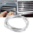 thumbnail image 4 of 4m Long Diy Chrome Moulding Trim Strip Car Door Edge Scratch Protector Cover, 4 of 5