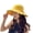 Yellow, variant on Women's Sun Hat UV Protection Windproof Foldable Wide Brim Beach Fishing Hat