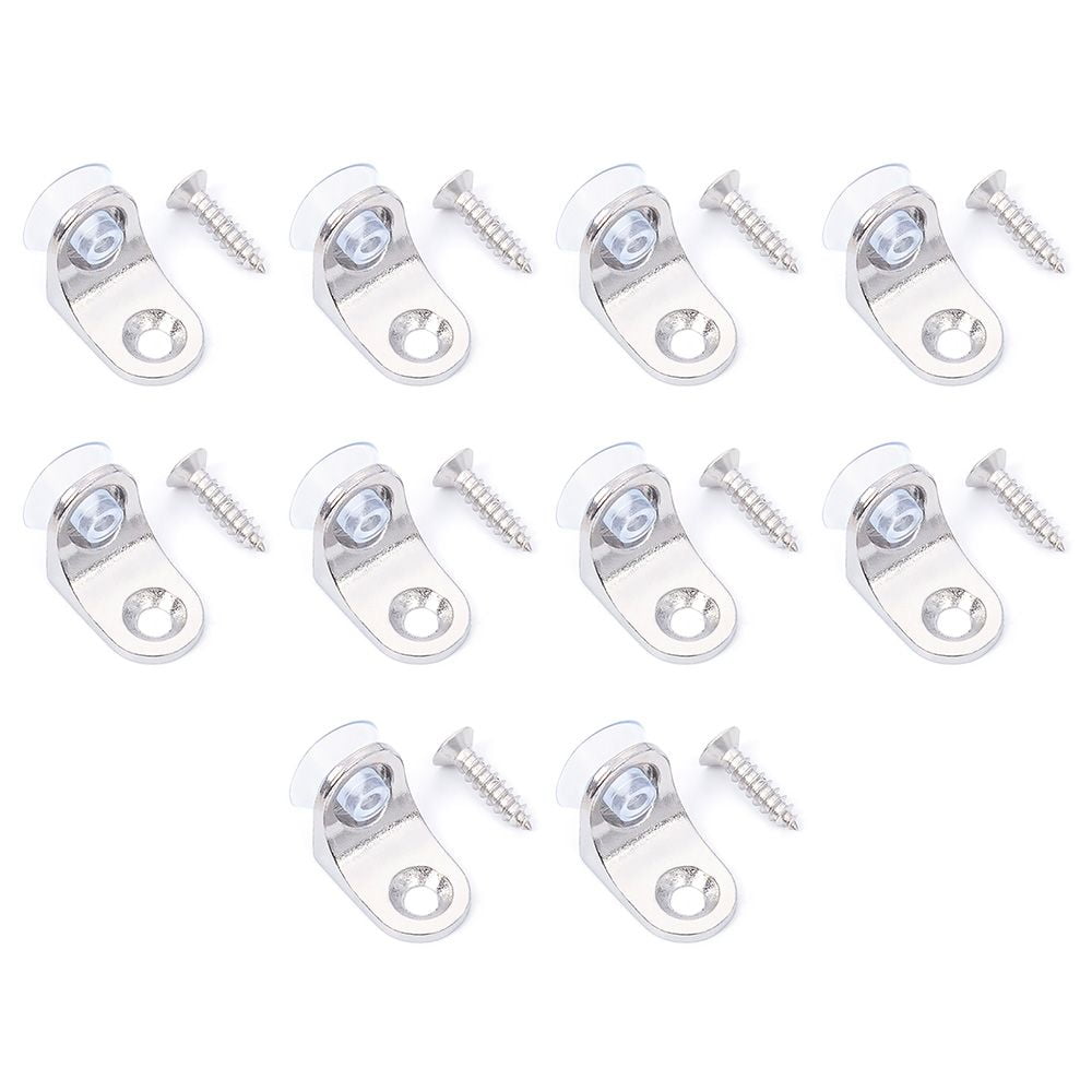 Furniture Glass Shelves Stand Bracket Suction Cup Bracket Nail Shelf