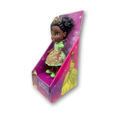 Disney Princess Set of 2 Mini Poseable Doll Miniature 3.5" Choose from 7 (Moana + Tiana)