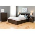 thumbnail image 5 of Prepac Yaletown Espresso 2-Drawer Tall Nightstand, 5 of 5