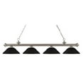 thumbnail image 5 of Z-Lite Riviera 4 Light Billiard Light in Brushed Nickel, 5 of 6