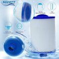 thumbnail image 2 of Juego de 2 cartuchos para filtro de jacuzzi, para Spa, Unicel 6CH 940, Pleatco PWW50P3, Skimmer de acceso frontal Waterway y Filbur FC 0359, 2 of 5