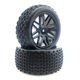 thumbnail image 5 of 1/10 Ruedas Neumáticos Aptos Para HSP 94166 94107 Modelo Piezas De Actualización Rojo+1/10 Ruedas Neumáticos Para HSP 94166 94107 Modelo Piezas De SM SunniMix none, 5 of 5