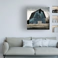 thumbnail image 2 of Canvas Wall Art - Sasha 'Blue Barn' Wall Art for Living Room, Bedroom, or Office DÃ©cor by Trademark Fine Art - 24 x 24 Inches, 2 of 4