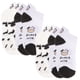 thumbnail image 5 of 4 pares de calcetines cortos con estampado de vaca, calcetines creativos con estampado de vaca, calcetines tobilleros., 5 of 6